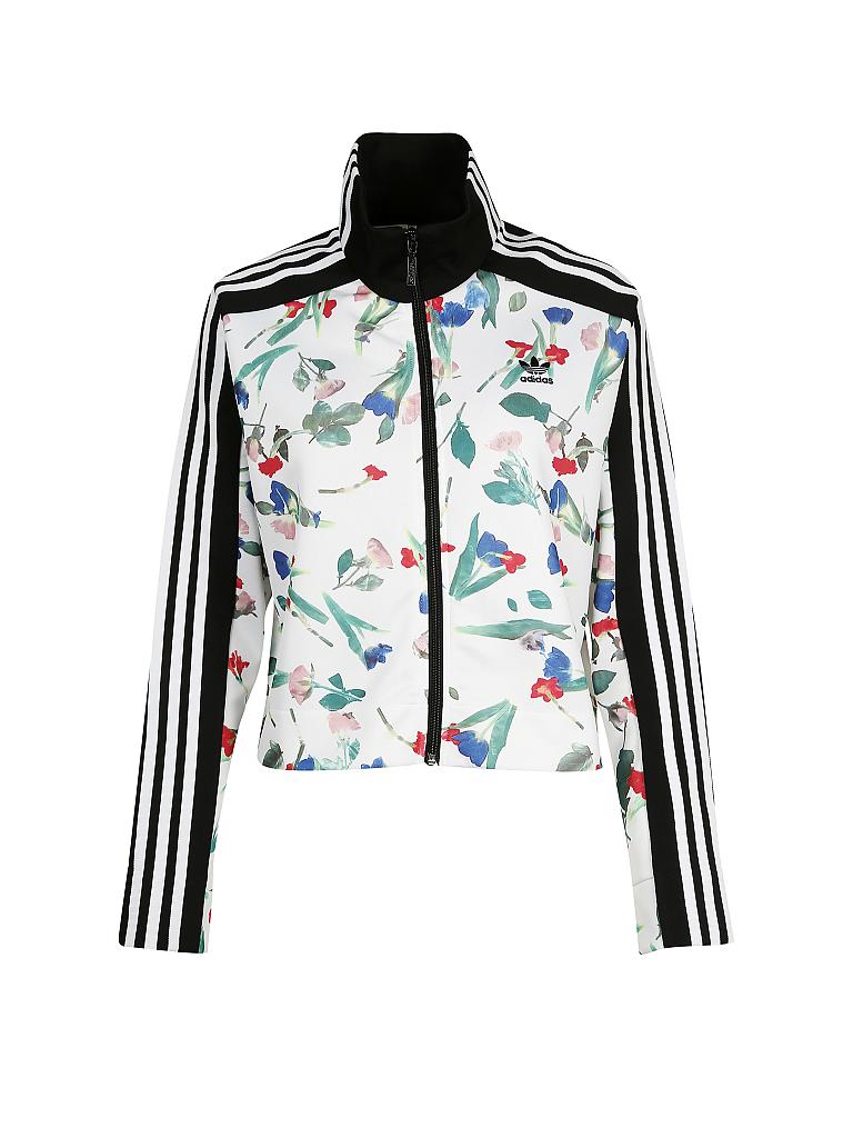 ADIDAS | Trainingsjacke - Cropped | weiß