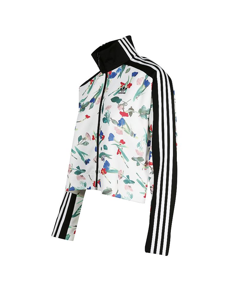 ADIDAS | Trainingsjacke - Cropped | weiß