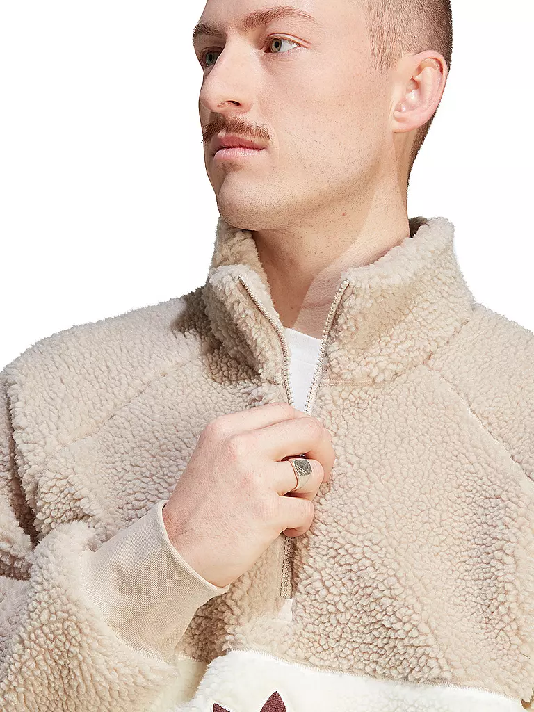 ADIDAS | Troyer Pullover | beige