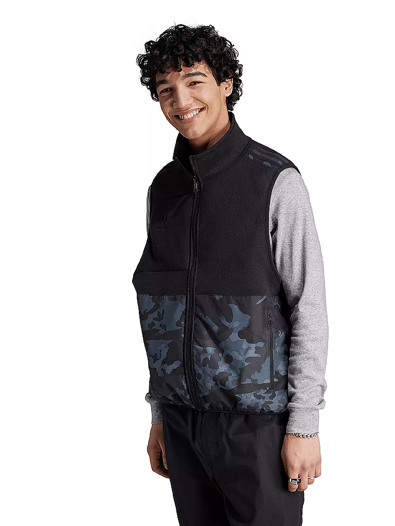 ADIDAS | Wendegilet | schwarz