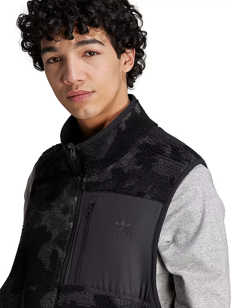ADIDAS | Wendegilet | schwarz