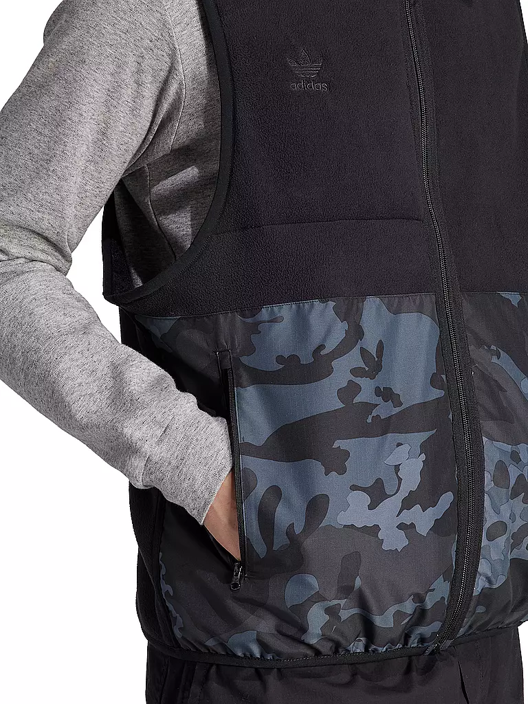 ADIDAS | Wendegilet | schwarz