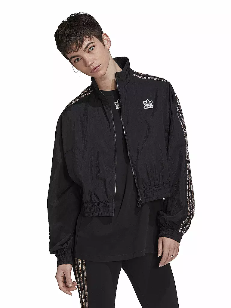 ADIDAS | Windbreaker | schwarz