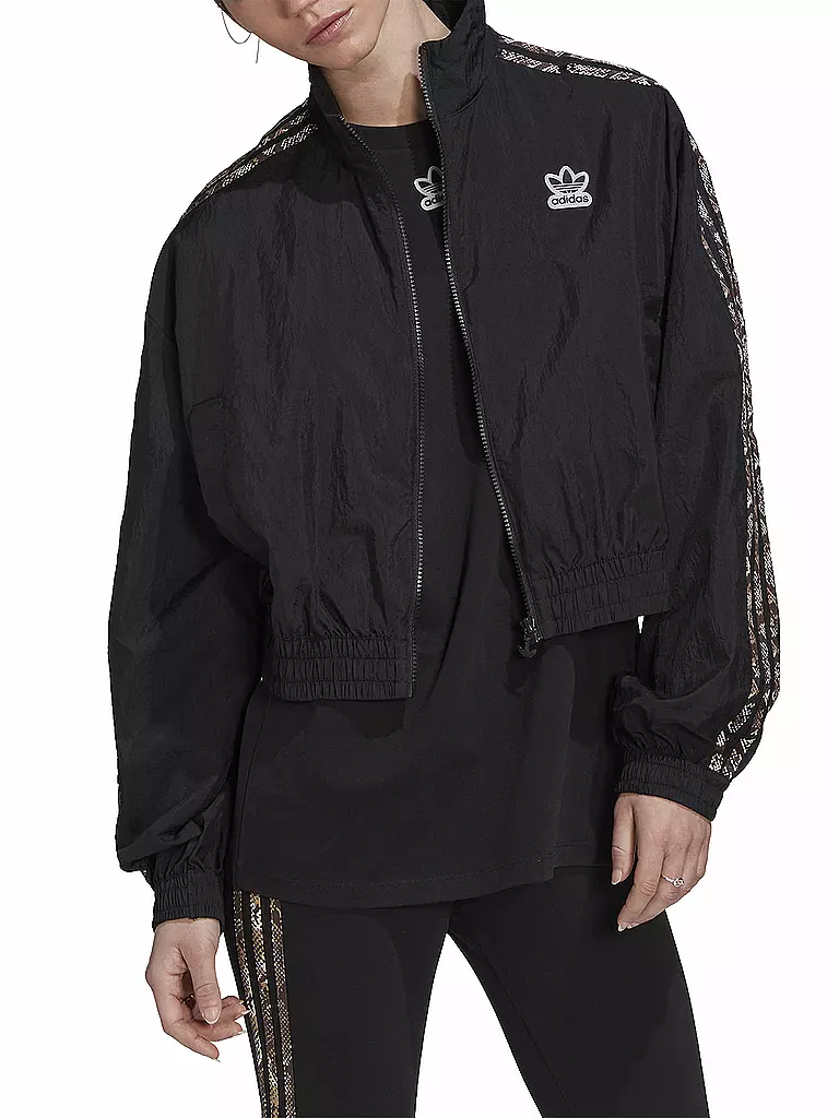 ADIDAS | Windbreaker | schwarz