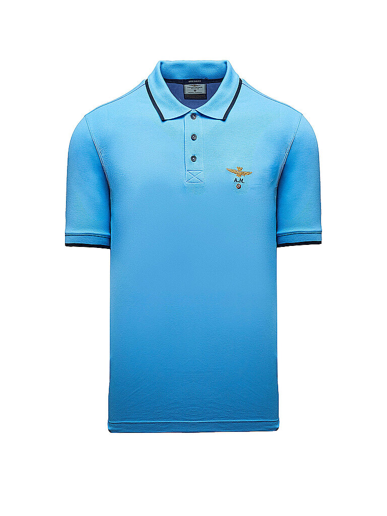 AERONAUTICA MILITARE Poloshirt  hellblau | M