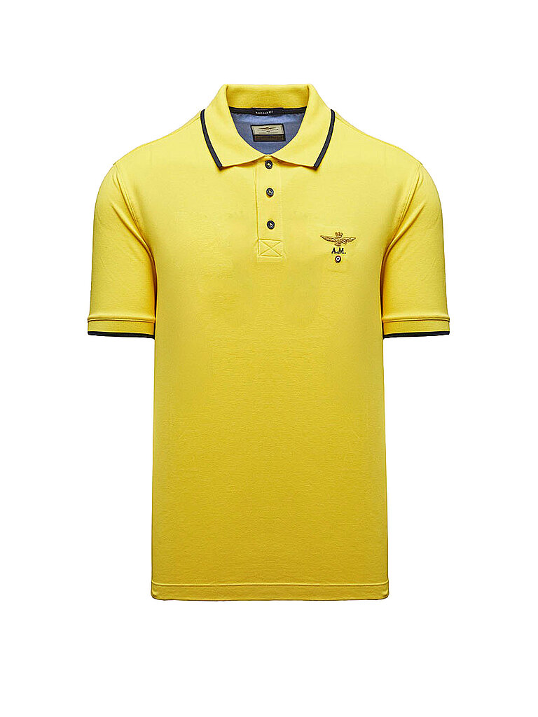 Poloshirt gelb M herren