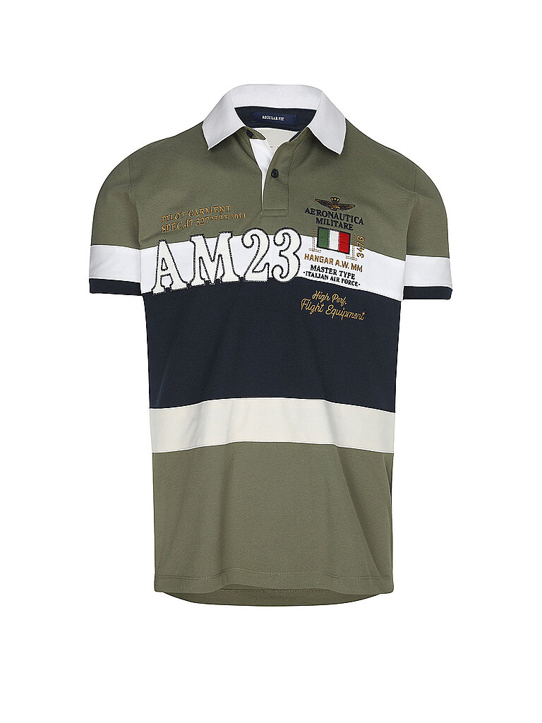 Poloshirt olive XL herren