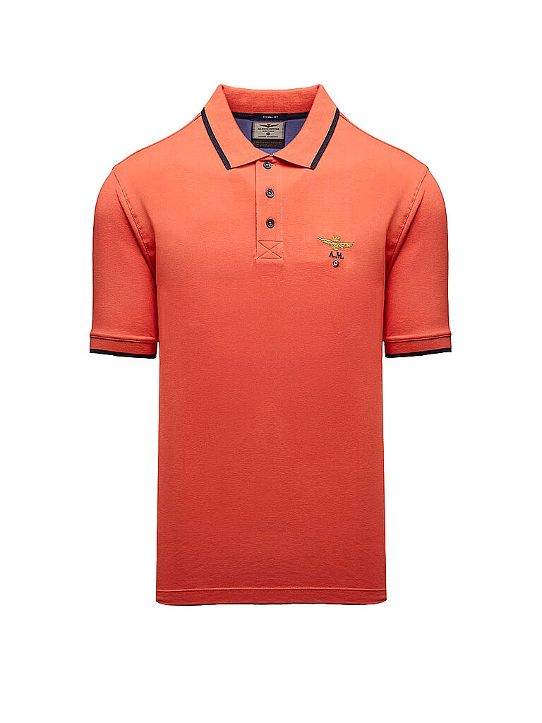 Poloshirt orange XXXL herren