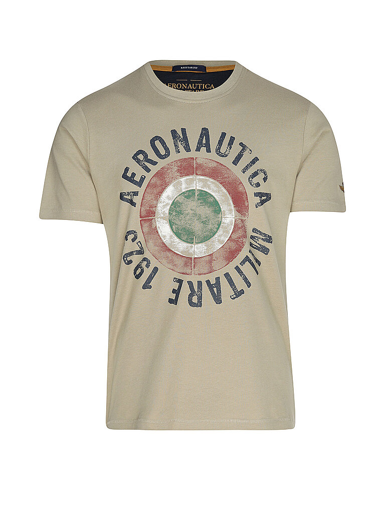 T-Shirt creme L herren