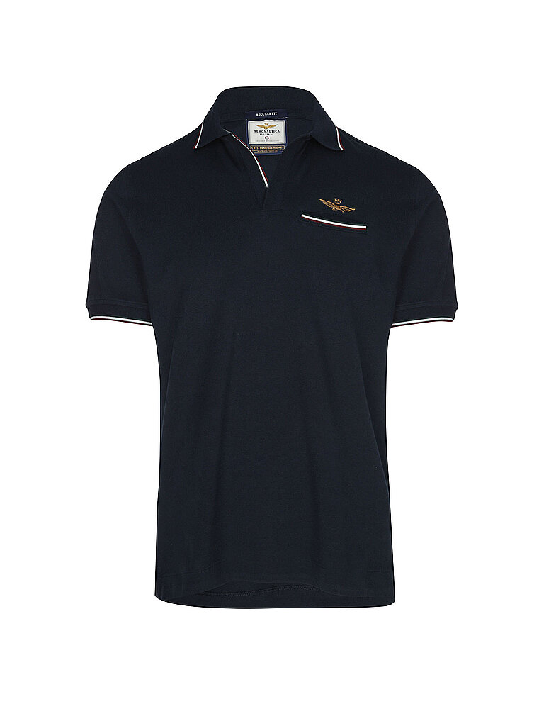AERONAUTICA MILITARE Poloshirt  dunkelblau | S