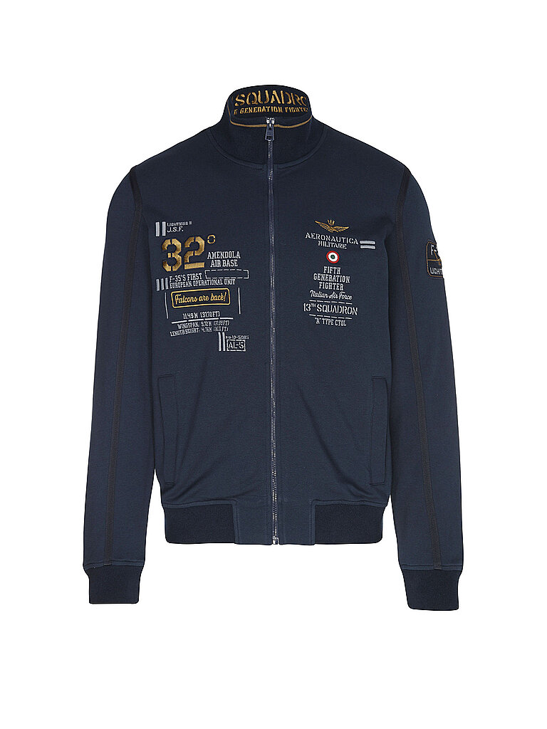 Sweatjacke dunkelblau L herren