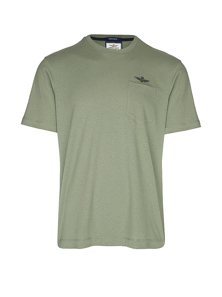 T-Shirt hellgrün S herren