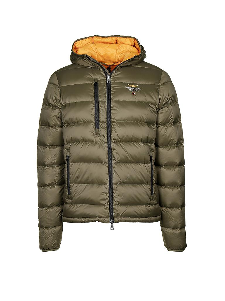 AERONAUTICA MILITARE | Daunen-Steppjacke | olive