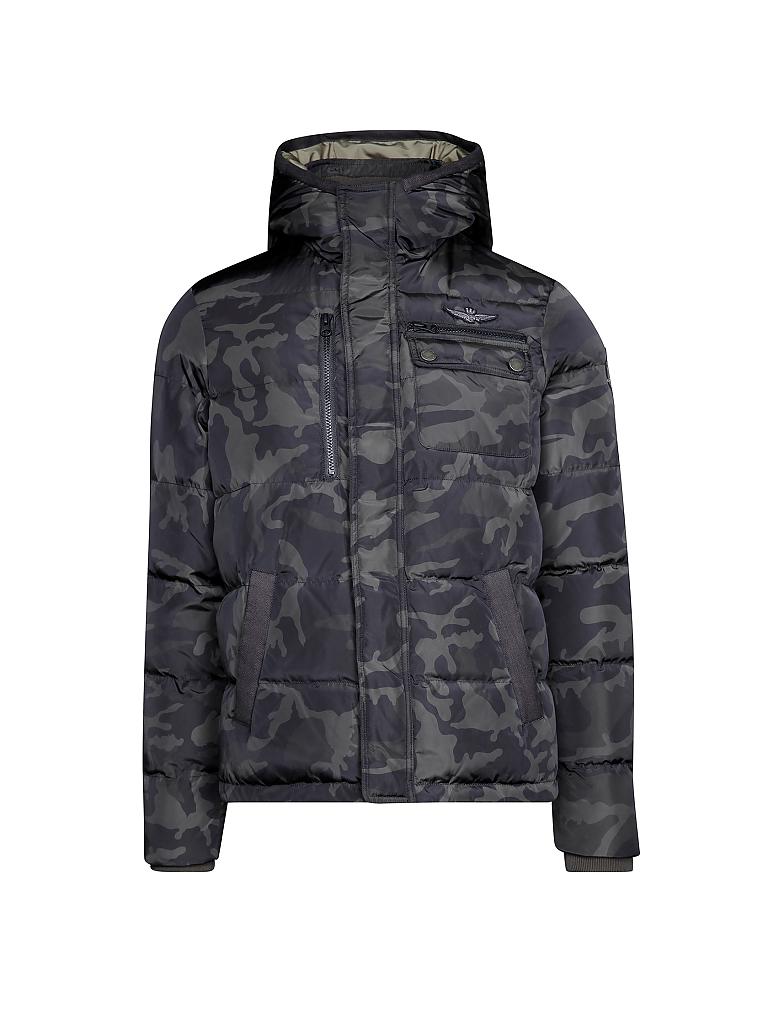 AERONAUTICA MILITARE | Daunenjacke "Camo" | grün