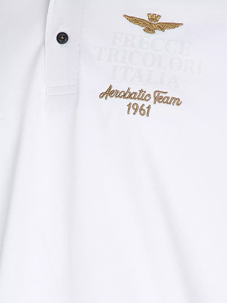 AERONAUTICA MILITARE | Poloshirt  | weiss