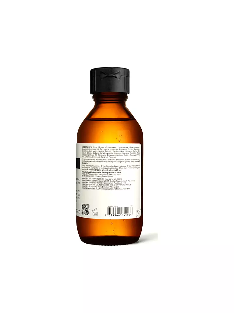 AESOP | Reinigung - Immaculate Facial Tonic 100ml  | keine Farbe