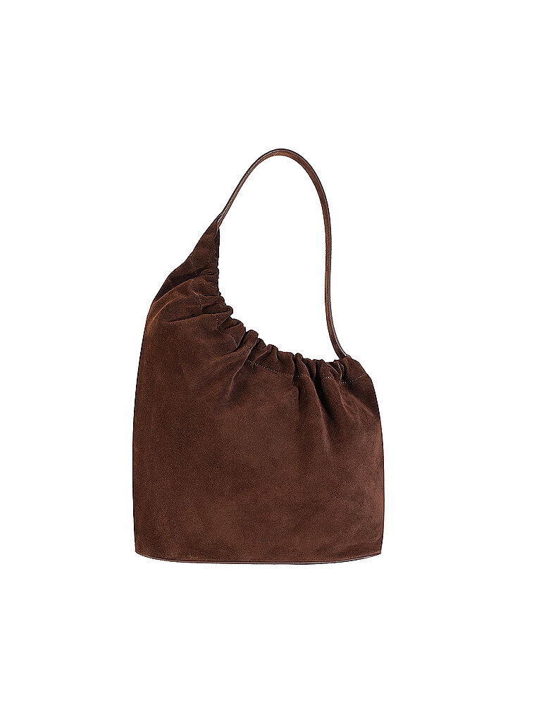 AESTHER EKME Ledertasche - Hobo Bag DEMI LUNE CLOUD braun