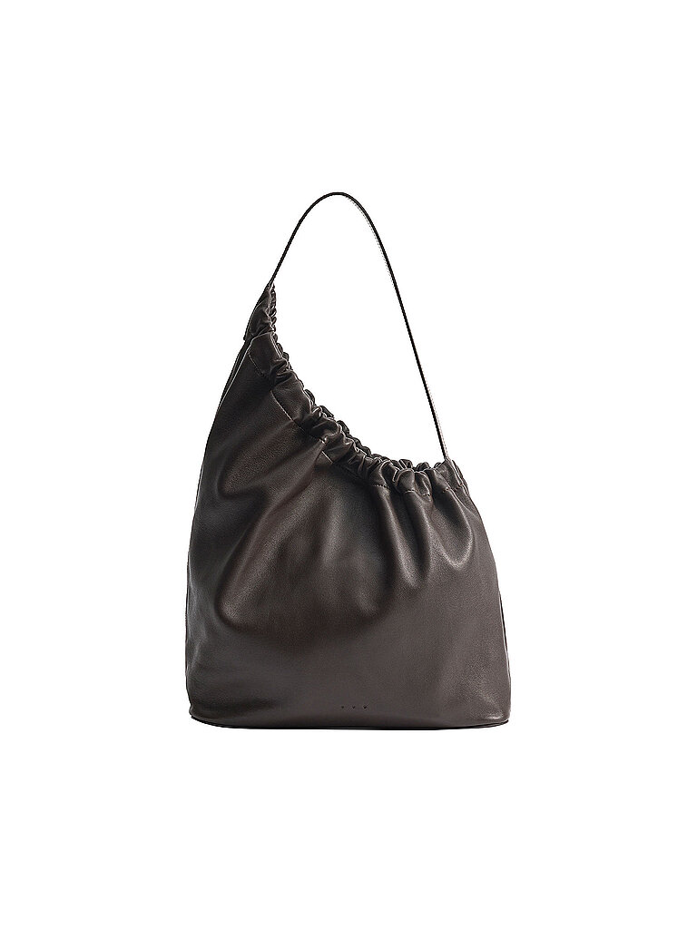 AESTHER EKME Ledertasche - Hobo Bag DEMI LUNE CLOUD braun