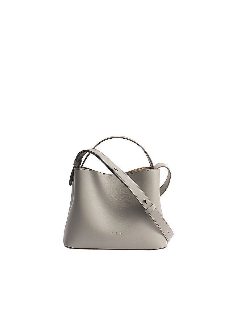 AESTHER EKME Ledertasche - Mini Bag MINI SAC hellgrau