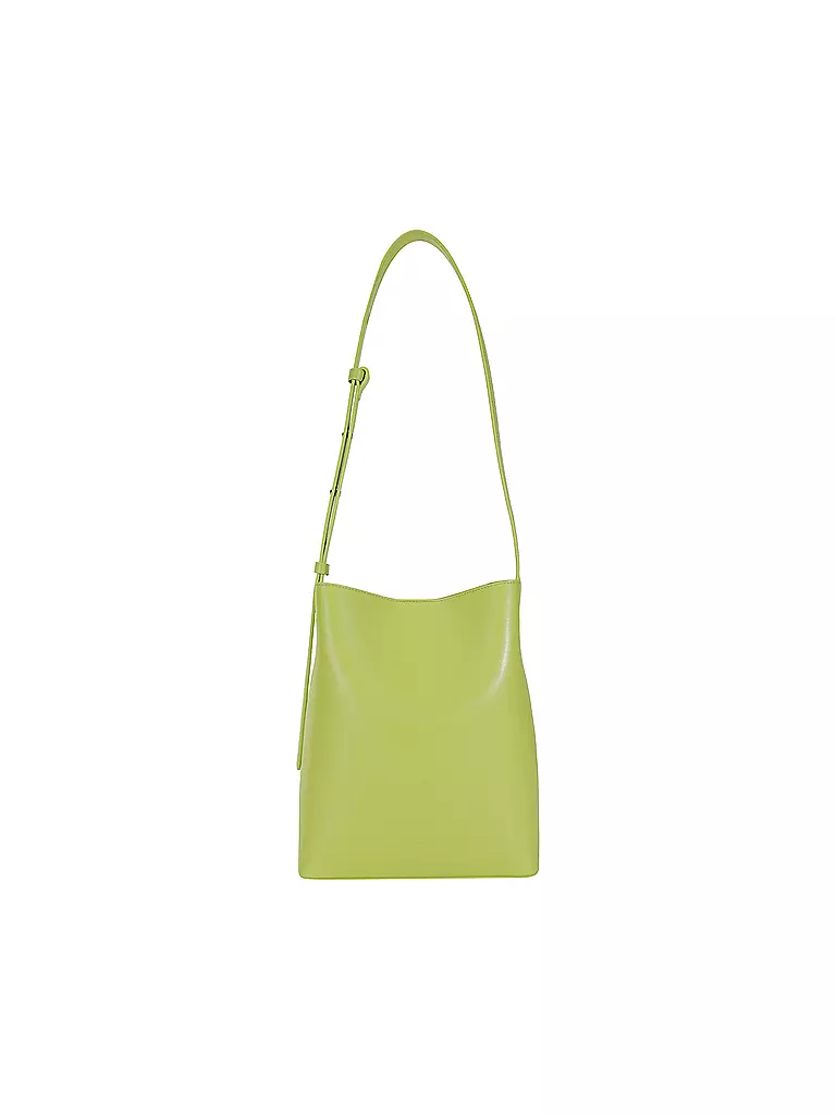 AESTHER EKME | Ledertasche - Bucket Bag SAC BUCKET | gelb