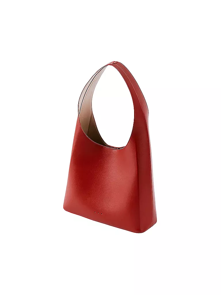 AESTHER EKME | Ledertasche - Hobo Bag SAC MIDI | rot