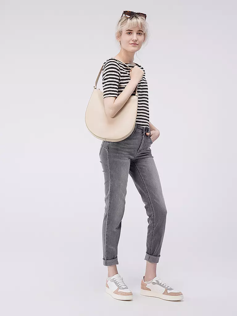 AESTHER EKME | Ledertasche - Hobo Bag SOFT MINI HOBO | creme