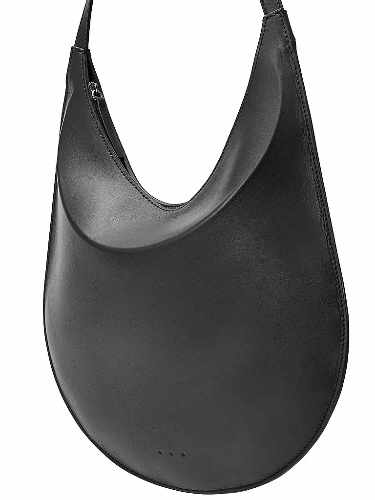 AESTHER EKME | Ledertasche - Hobo Bag | schwarz