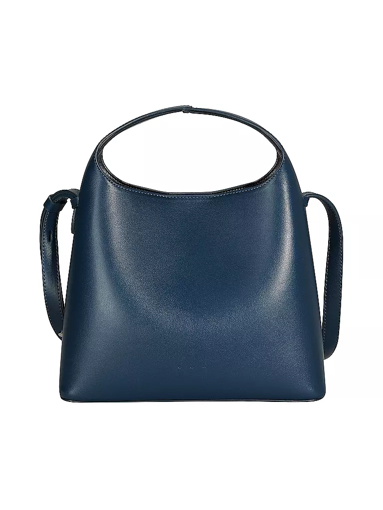 AESTHER EKME | Ledertasche - Umhängetasche MINI SAC | blau