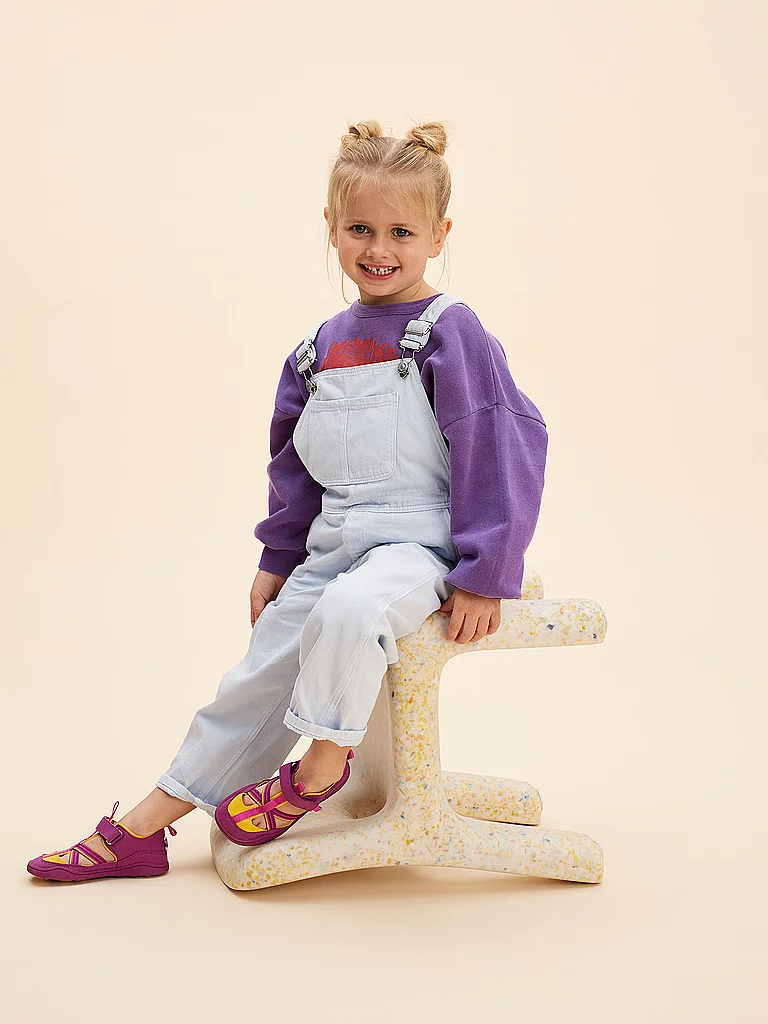 AFFENZAHN Breezy Vogel Kids Sandals Berry 29 2