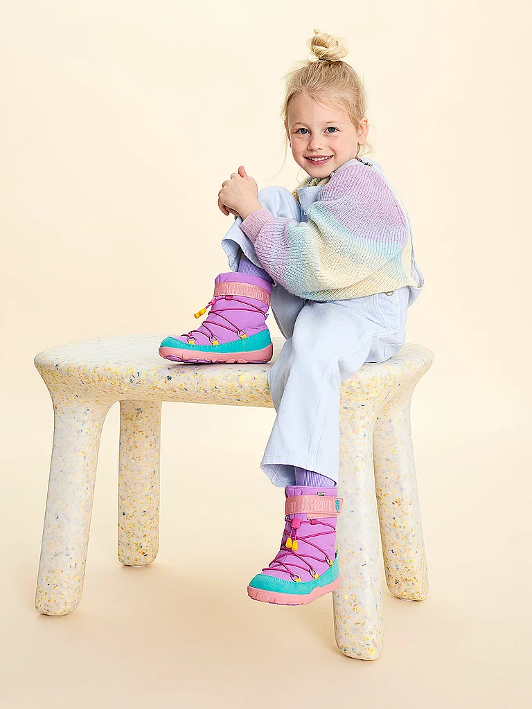 AFFENZAHN Snowy Winter Boots Purple 31 2