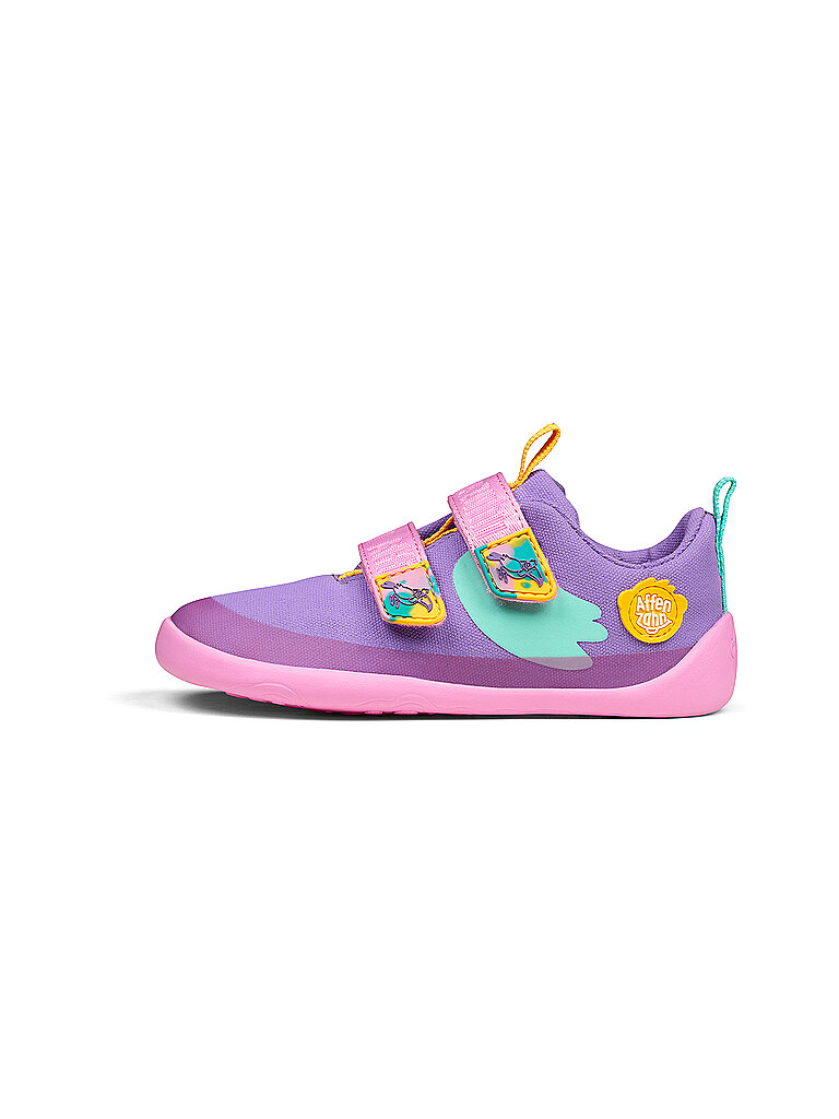 Kinder Sneaker Barfußschuhe COTTON LUCKY Kreativ Tukan lila 32 baby