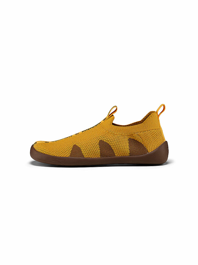 Kinder Barfußschuhe - Hausschuhe KNIT HAPPY Flinky Tiger gelb 21 baby
