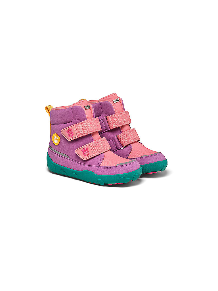 Kinder Winterstiefel VEGAN COMFY Eule pink 21 baby