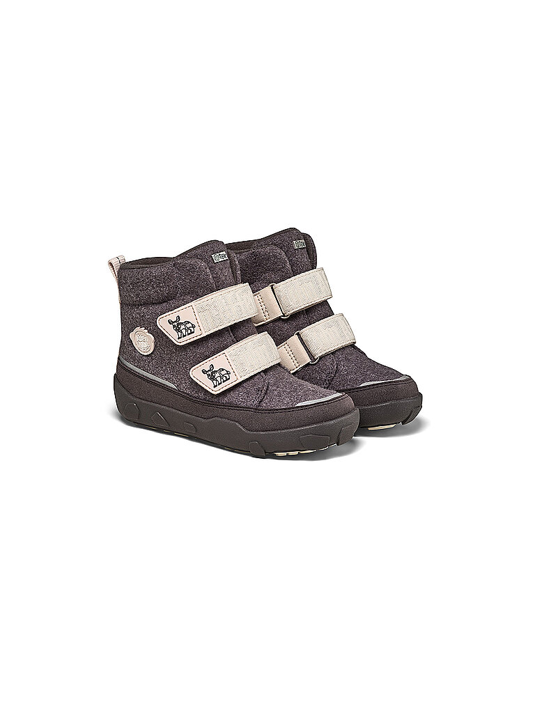 AFFENZAHN Kinder Stiefel WOLLE COMFY Nashorn schwarz | 21