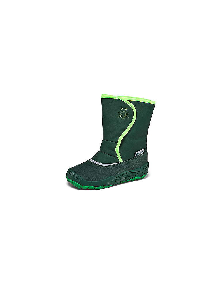 Kinder Stiefel VEGAN FREEZY dunkelgrün 28 baby