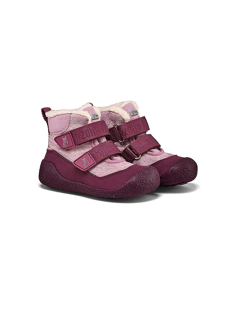 AFFENZAHN Lauflerner Winterstiefel VEGAN SNUGGY Otter rosa | 22