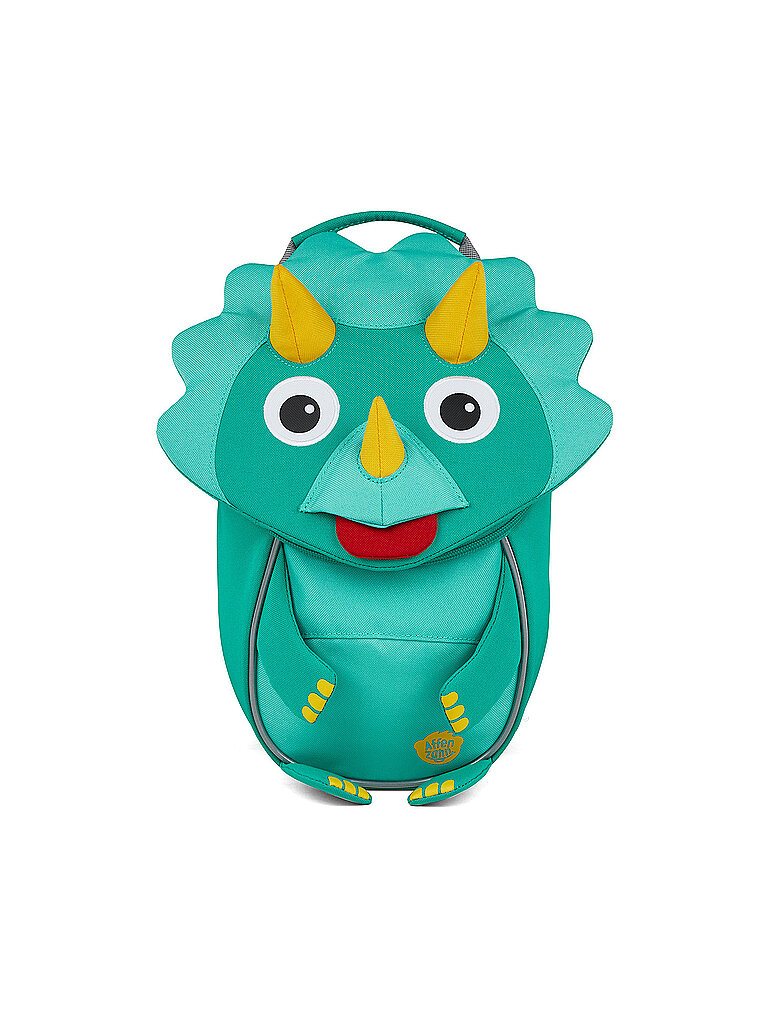 AFFENZAHN Kinder Rucksack Kleine Freunde - Dinosaurier türkis Image