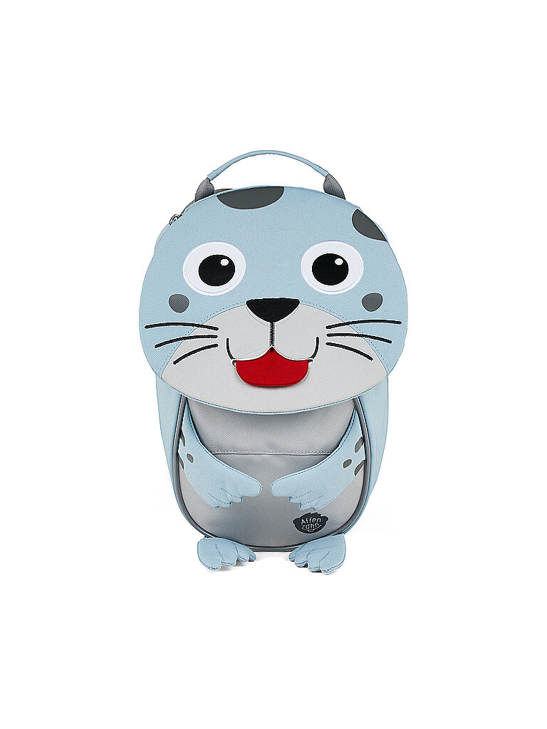 AFFENZAHN Kinder Rucksack Kleine Freunde - Robbe hellblau Image
