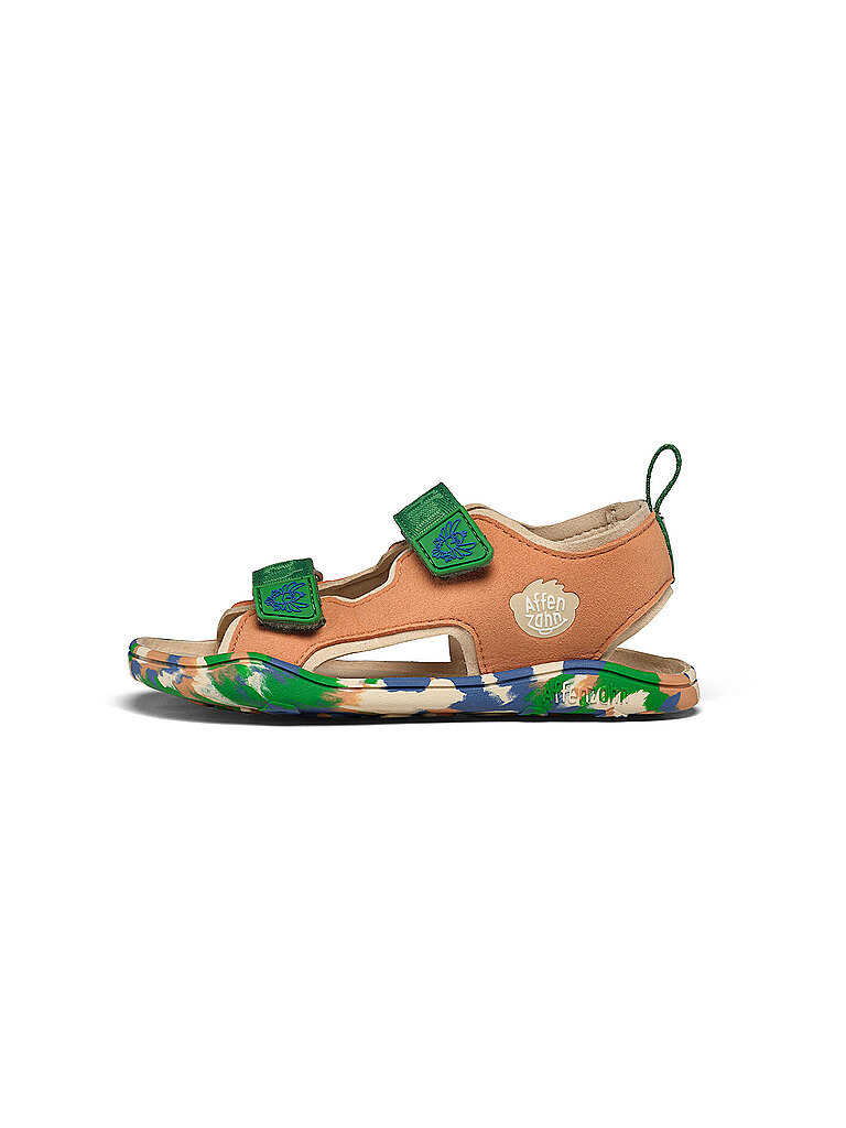 AFFENZAHN Kinder Sandalen AIRY Paradiesvogel orange | 25