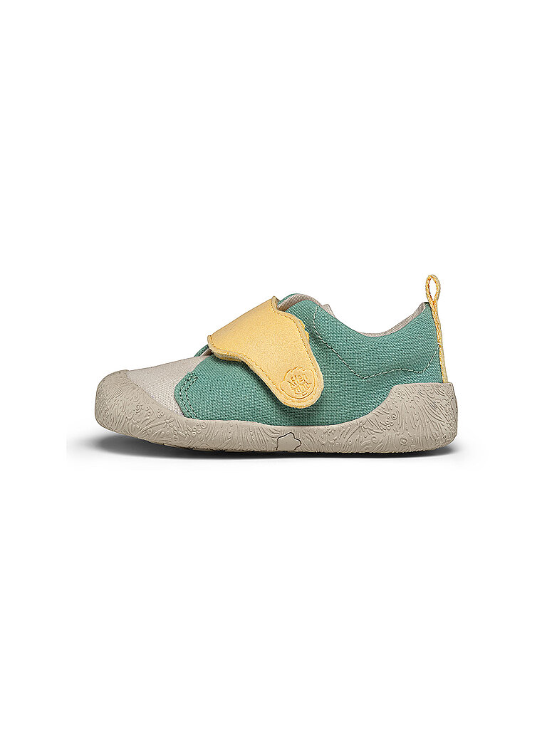 AFFENZAHN Baby Lauflernschuhe SMALLY Nashorn hellgrün | 24