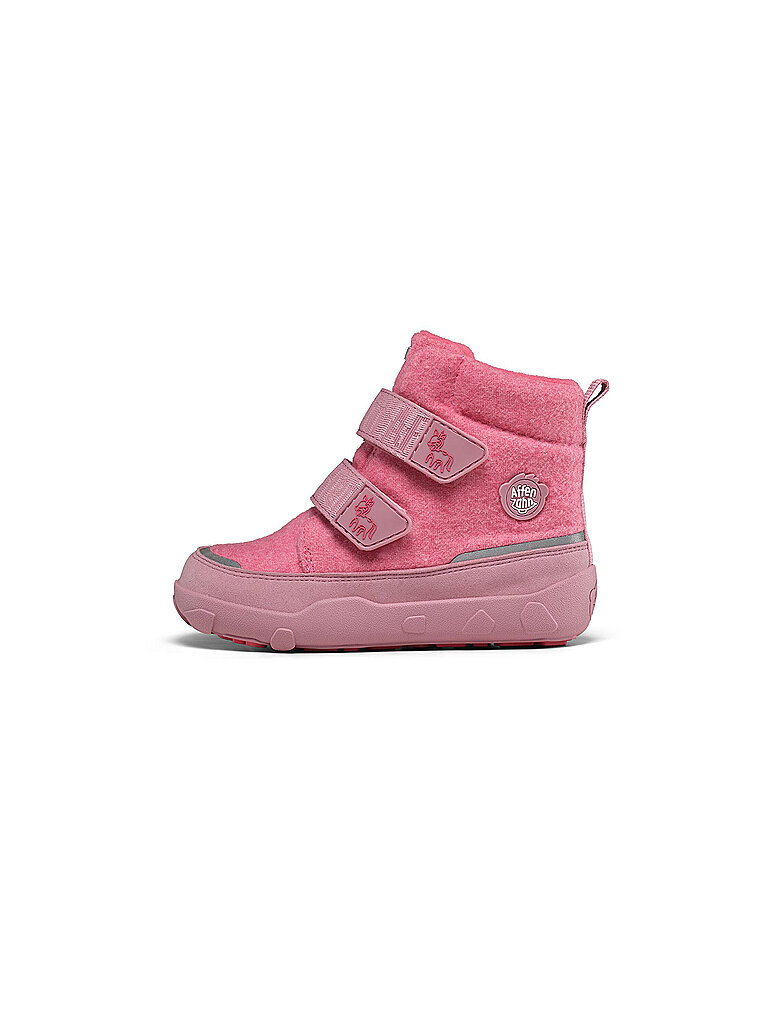 AFFENZAHN Kinder Stiefel WOLLE COMFY Einhorn rosa | 30