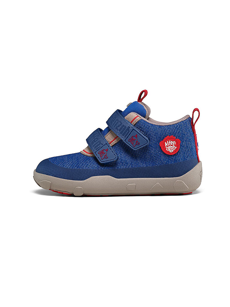 AFFENZAHN Kinder Barfußschuhe - Sneaker KNIT HAPPY Wal blau | 26