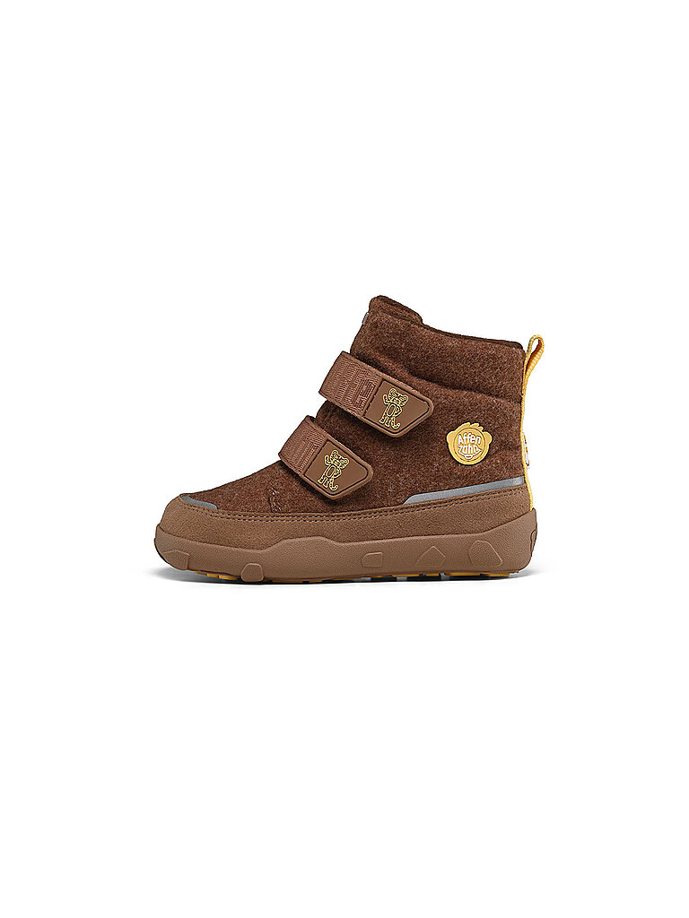 AFFENZAHN Kinder Stiefel WOLLE COMFY Tiger braun | 26