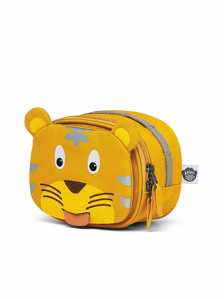 AFFENZAHN | Fahrradlenkertasche Tiger | gelb