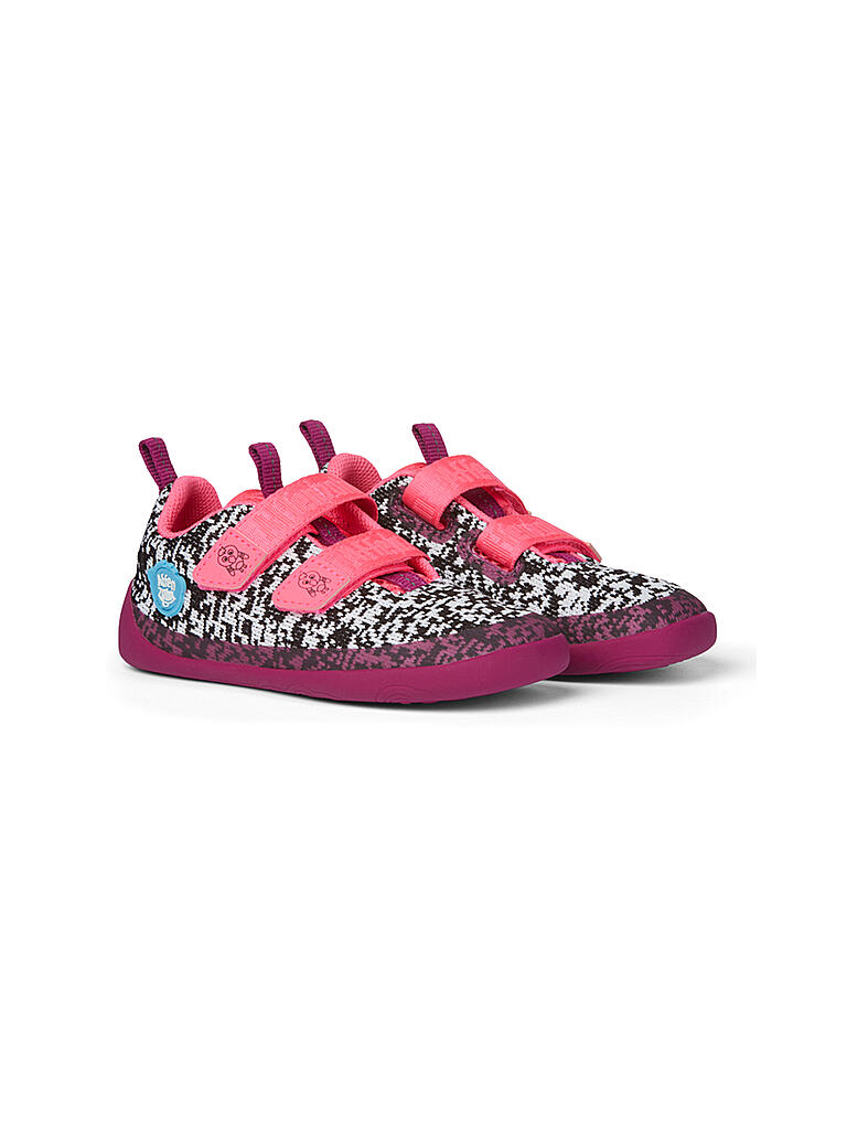 AFFENZAHN | Kinder Barfußschuh Knit - Flamingo | pink