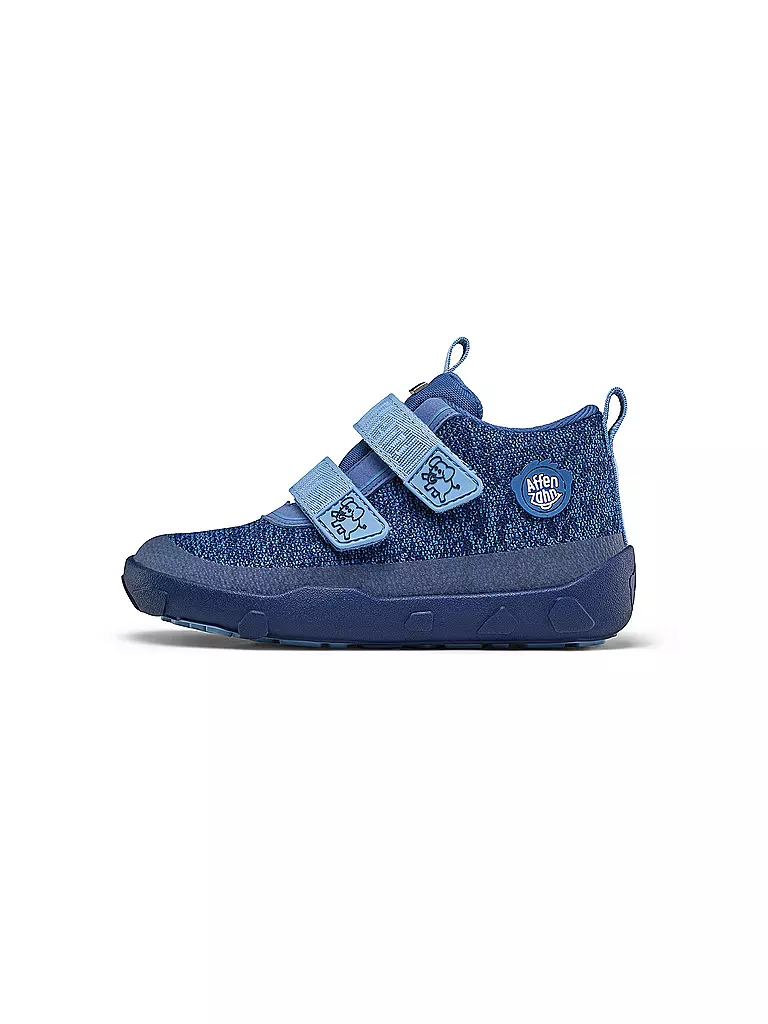 AFFENZAHN | Kinder Barfußschuhe - Übergangsschuhe KNIT HAPPY Elefant | petrol
