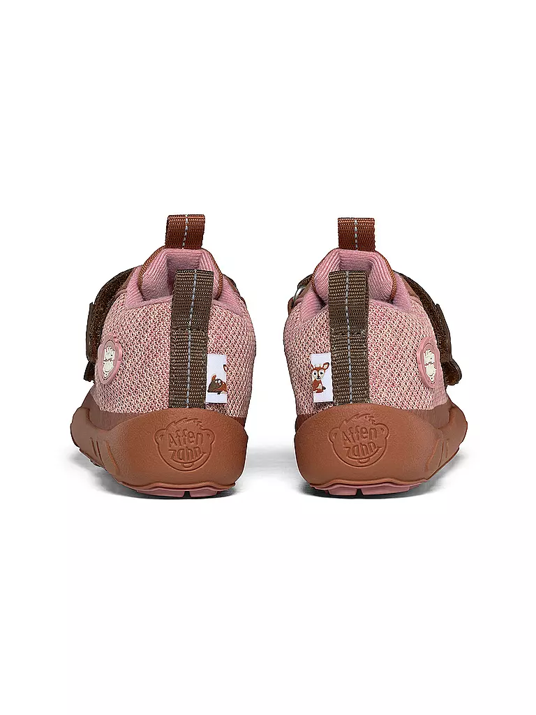 AFFENZAHN | Kinder Barfußschuhe - Übergangsschuhe KNIT HAPPY Reh | hellbraun