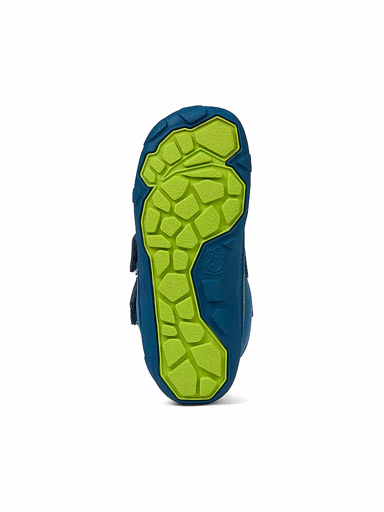 AFFENZAHN | Kinder Barfußschuhe - Boots Hai Jump Midboot | dunkelblau