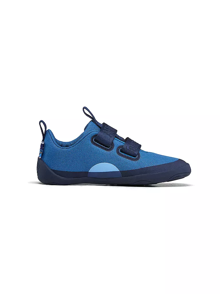 AFFENZAHN | Kinder Barfußschuhe Cotton Lucky BÄR | blau