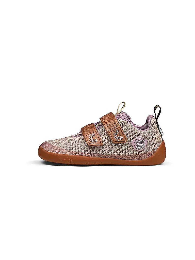 AFFENZAHN | Kinder Barfußschuhe KNIT HAPPY Katze | grün